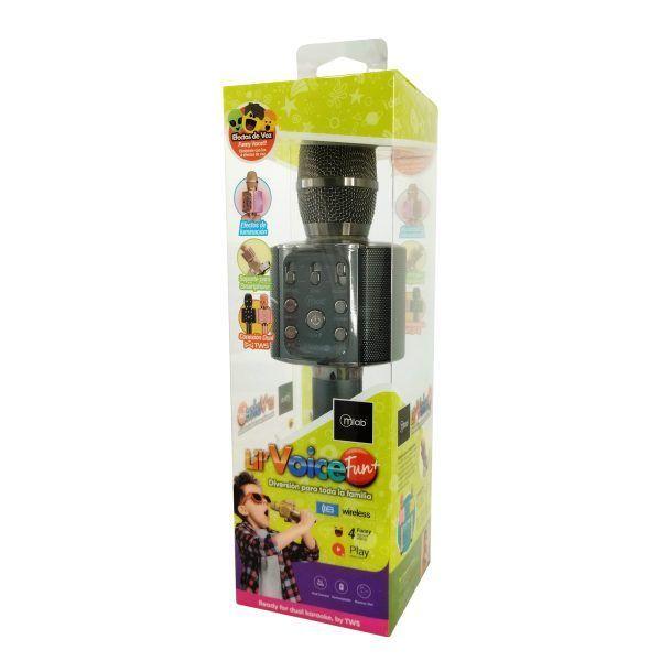 Microfono Karaoke Bluetooth Parlante Lil Voice2 Mlab 8910-3