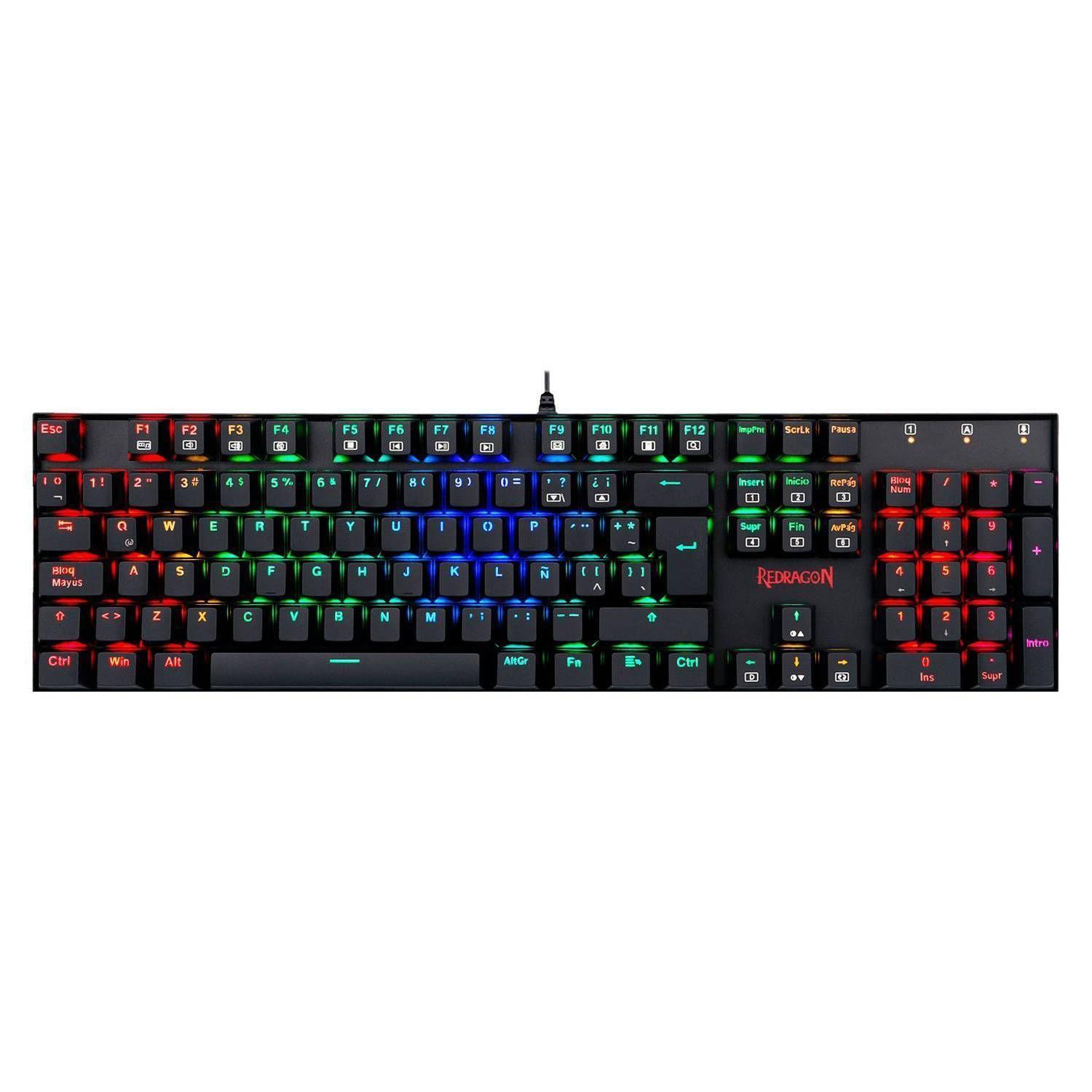 Teclado Gamer Redragon Mitra K551RGB MITRA SW RED-0