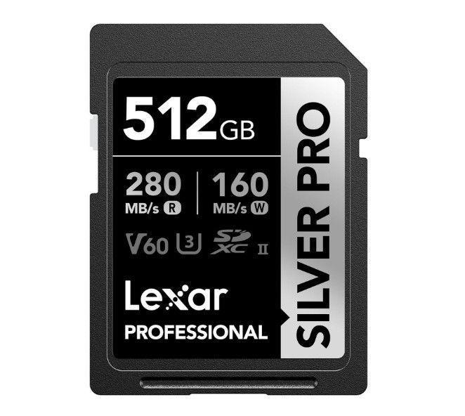 Tarjeta de memoria LEXAR 512GB Class 10 U3 V60 S PRO 280MB 160MB-0