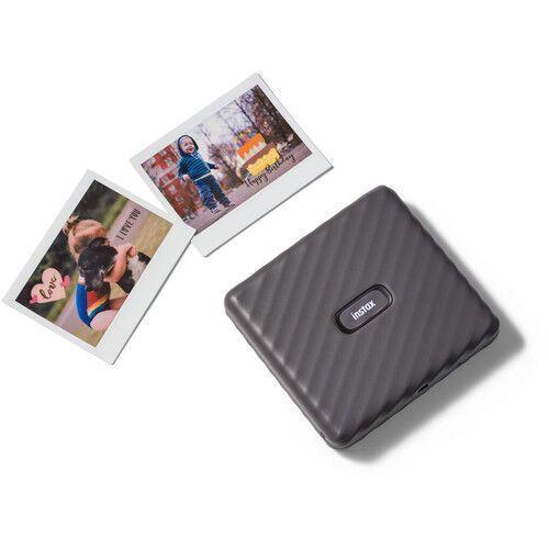 Impresora Fuji Instax Link Wide Color Gray -5