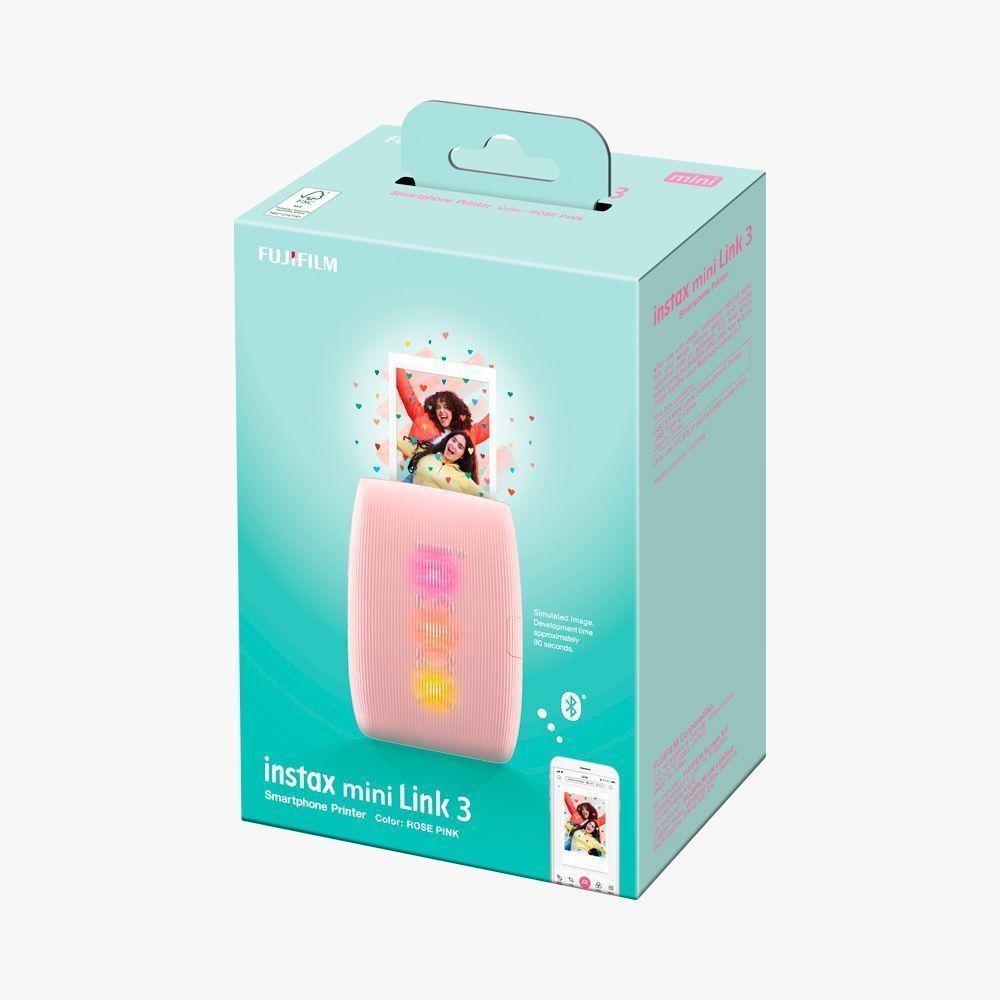MPRESORA  INSTAX MINI LINK 3 ROSE PINK -2