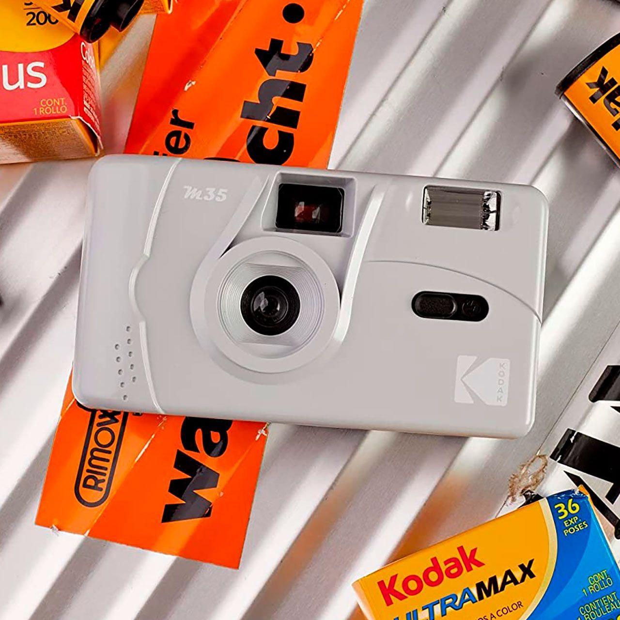 CÁMARA ANÁLOGA KODAK M35 GRIS-5