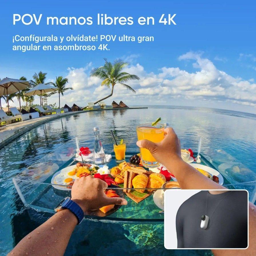 C mara de Acci n Insta360 GO 3S Standard Edition 128GB Arctic White-3
