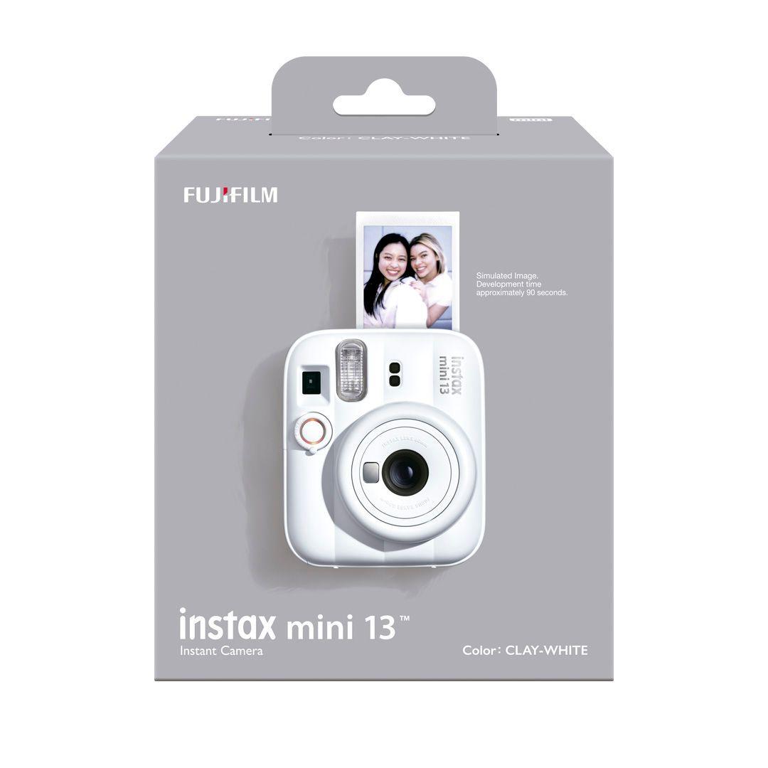 Kit Camara Instax Mini 13 Clay White Pack 10 Peliculas-5