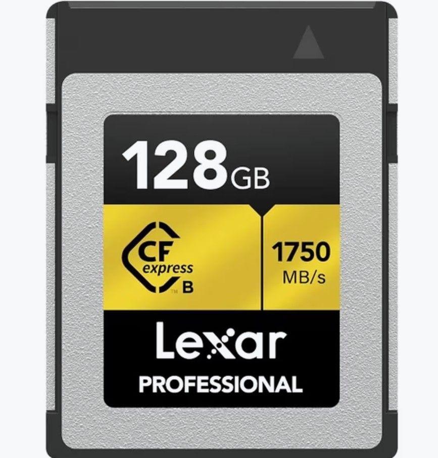 TARJETA LEXAR 128 GB CF EXPRESS GOLD Type B 1750 1500 MBS-2