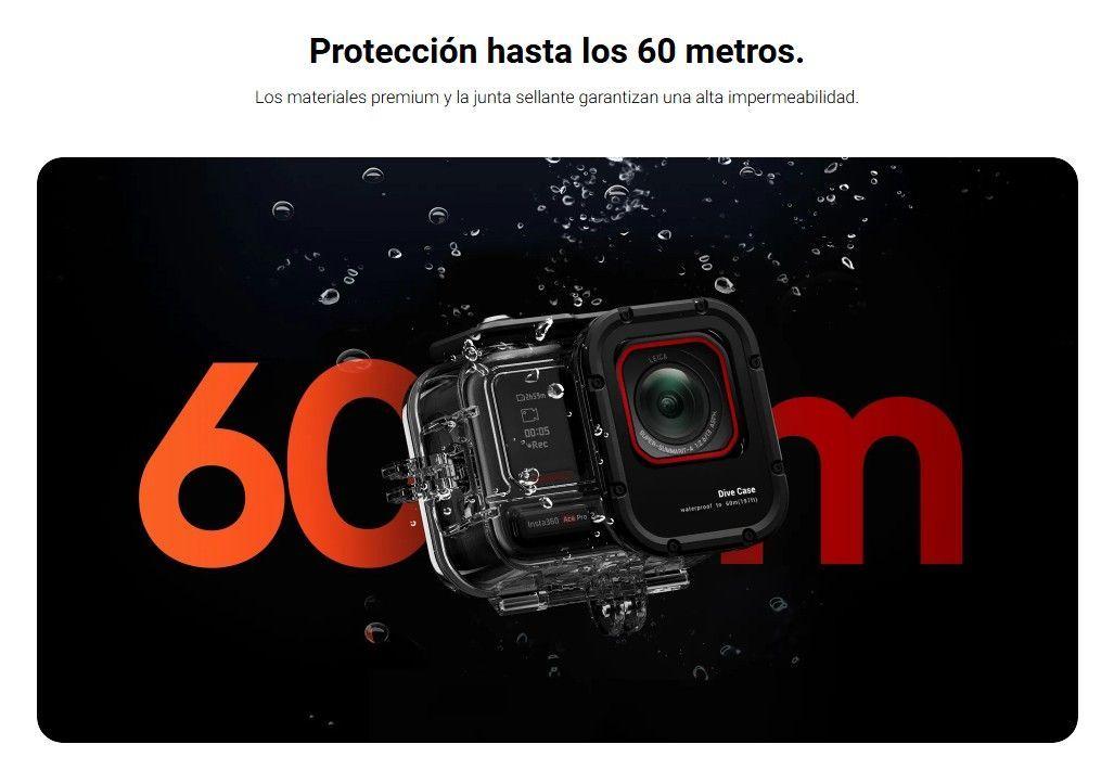 CARCASA AGUA INSTA360 ACE PRO 2-9