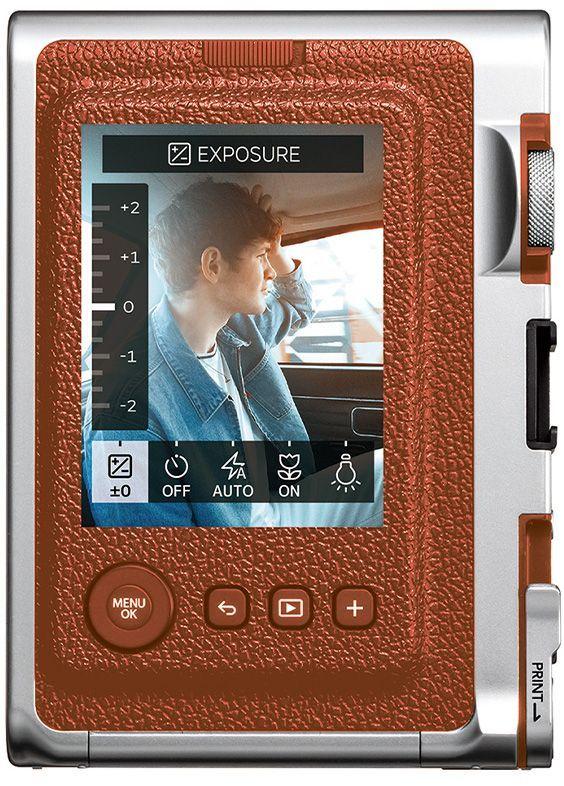 INSTAX MINI EVO HYBRID (BROWN)-3