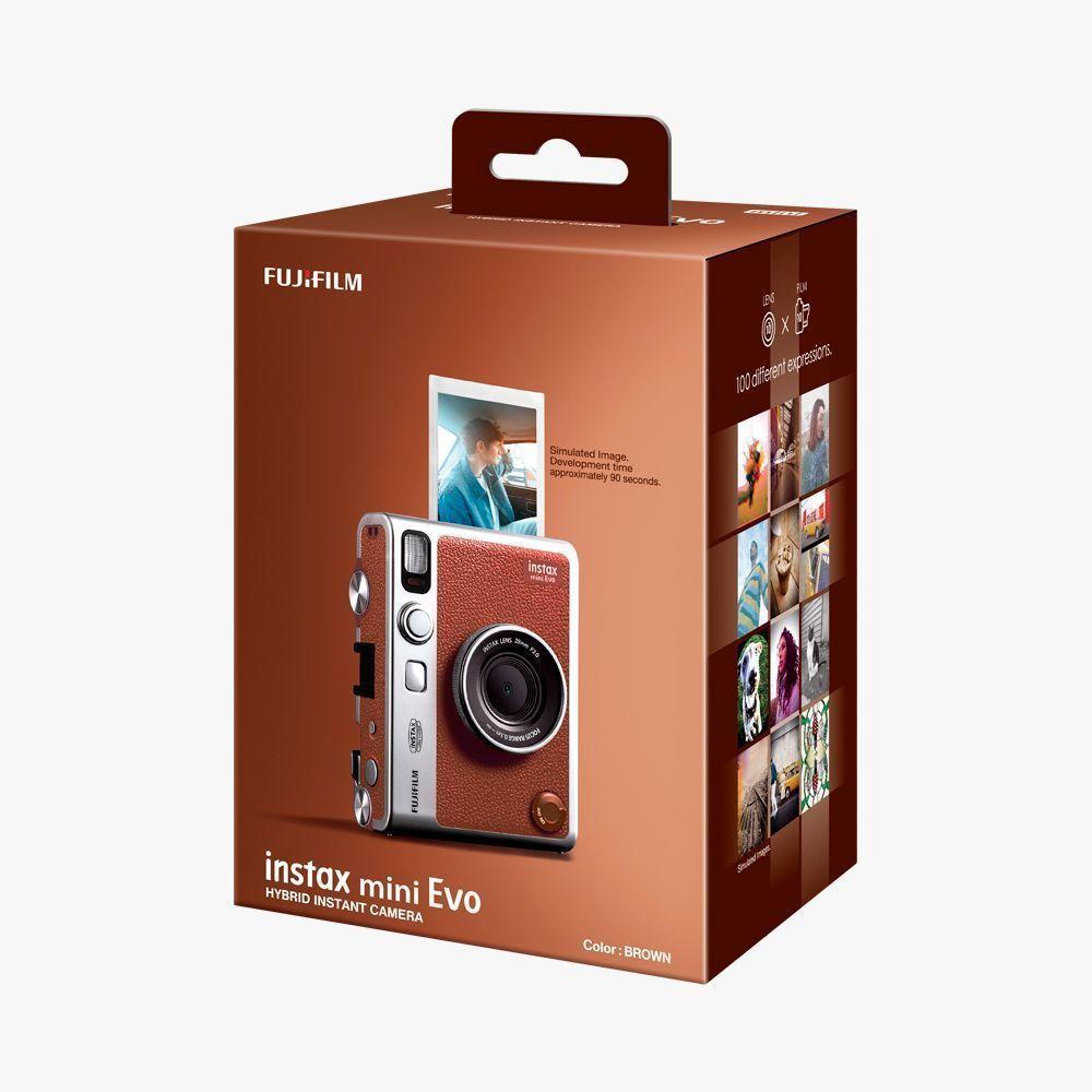 INSTAX MINI EVO HYBRID (BROWN)-1