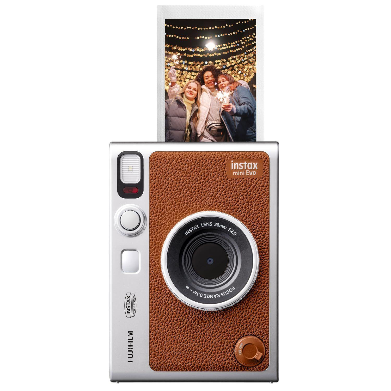 INSTAX MINI EVO HYBRID (BROWN)-2