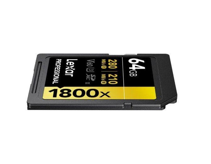 Tarjeta de Memoria SD Lexar 64GB Gold UHS II SDXC-2