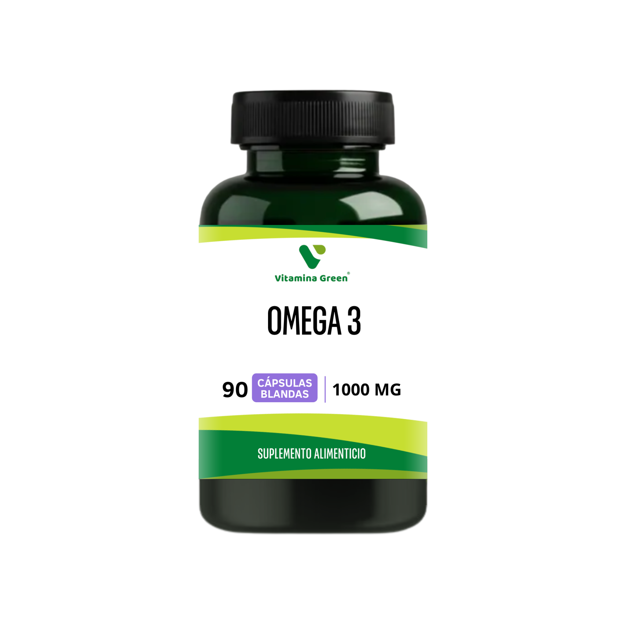 Omega 3 Concentrado Suplemento 1000 mg - 90 cápsulas blandas-0