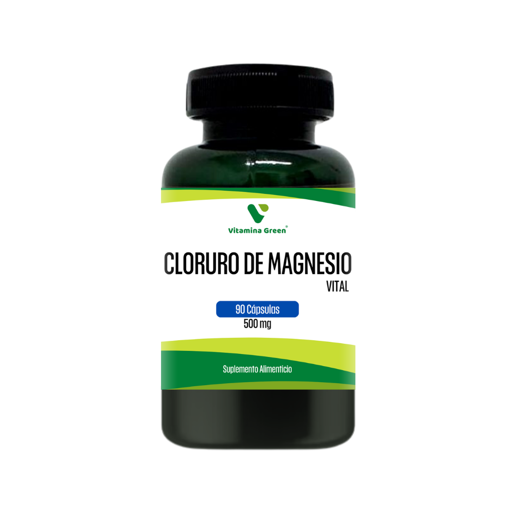 Cloruro de Magnesio Suplemento 500 mg - 90 cápsulas-0