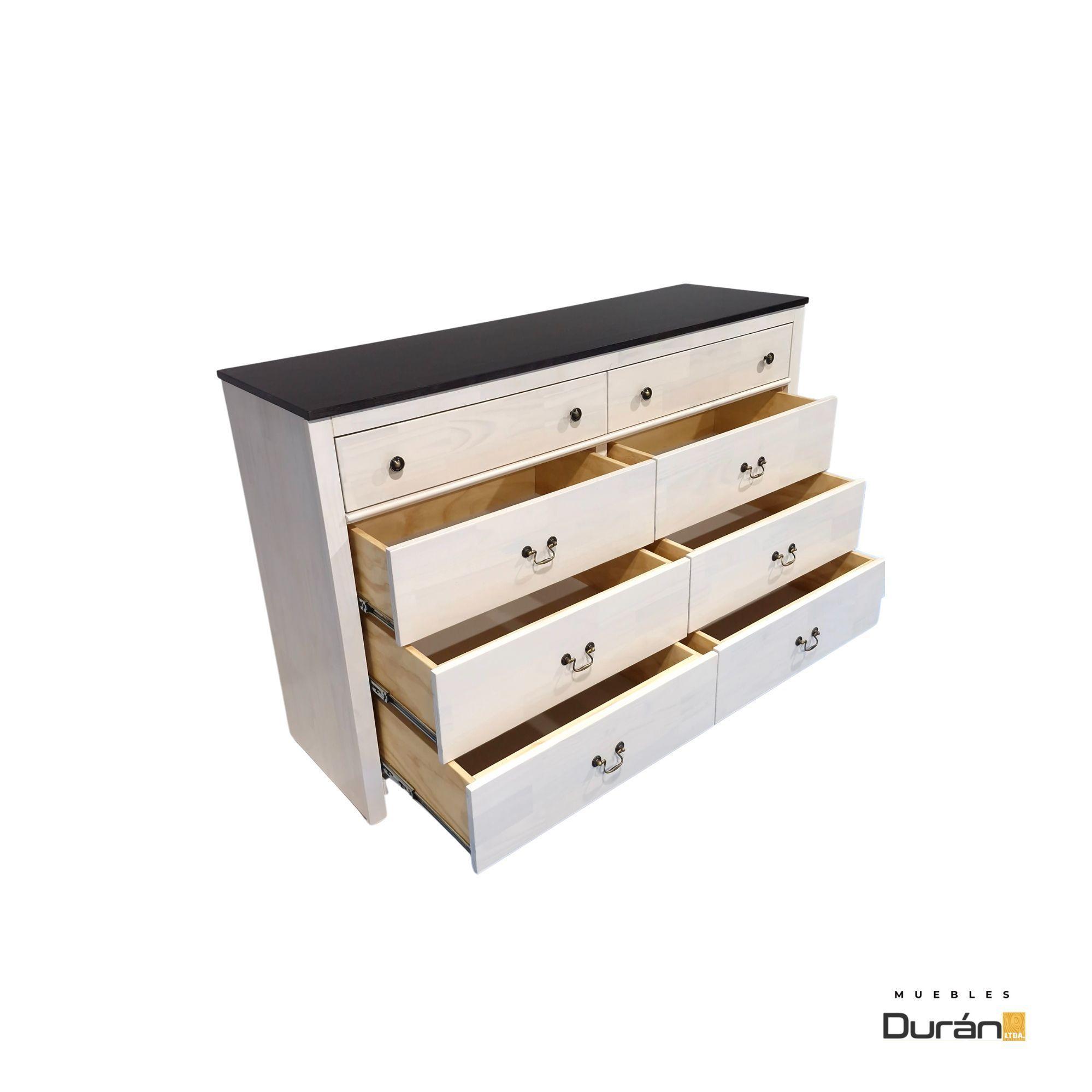 Comoda Madera - Julieta 8 Cajones-4