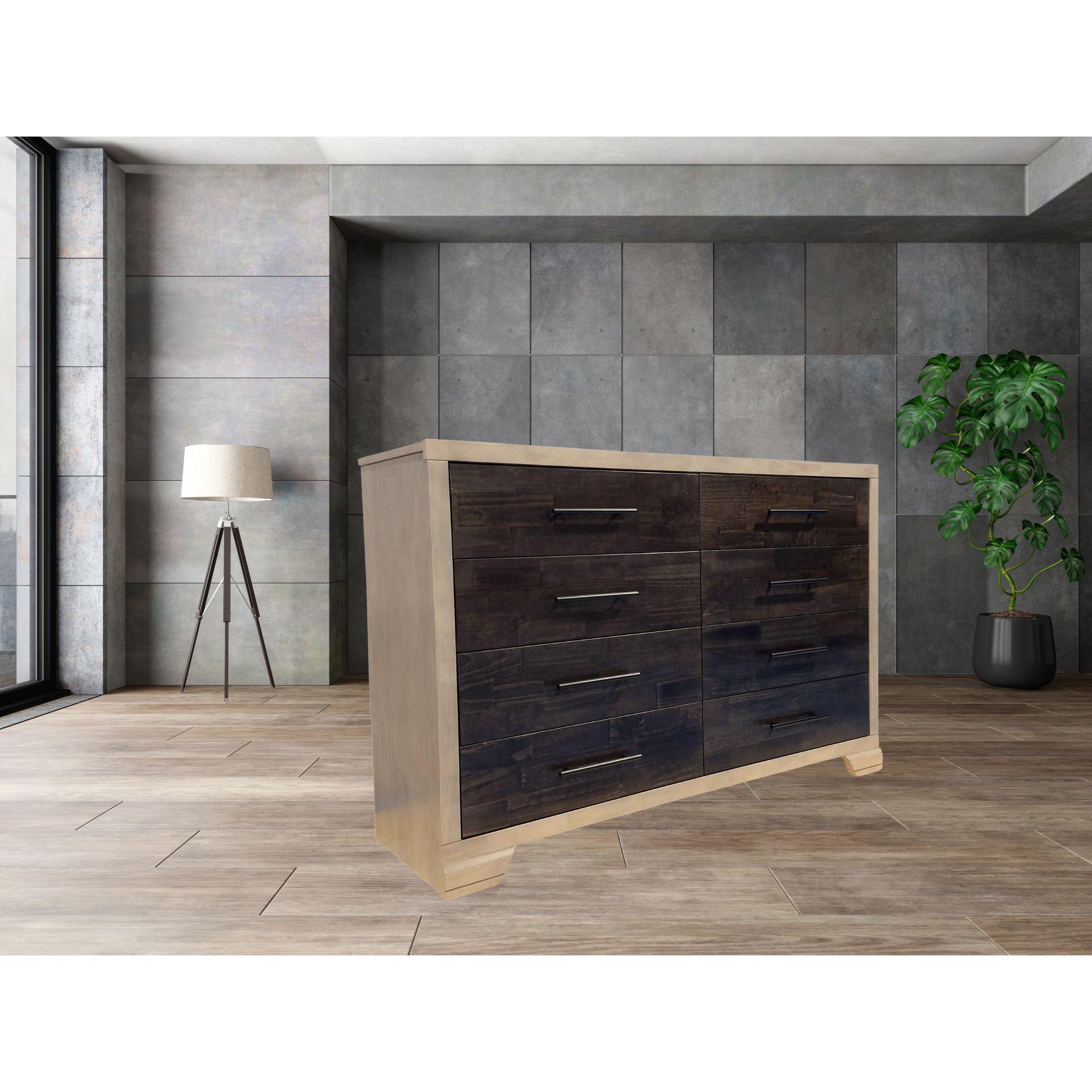 Comoda IZAN 8 Cajones-Gris Ceniza-7