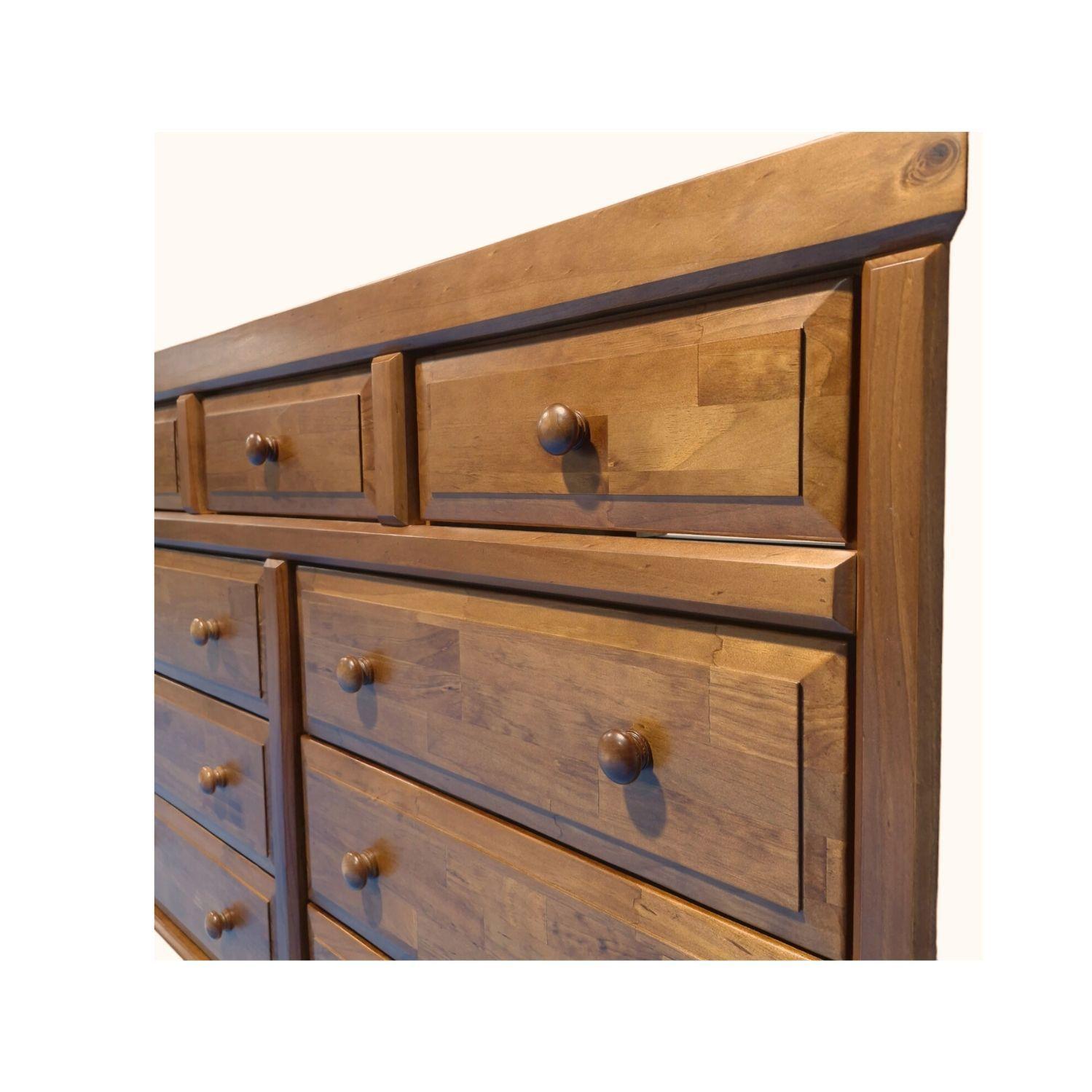 Comoda Victoria Nogal 9 Cajones-3