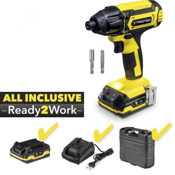 Destornillador de Impacto TROTEC / PIDS 10-20V-1