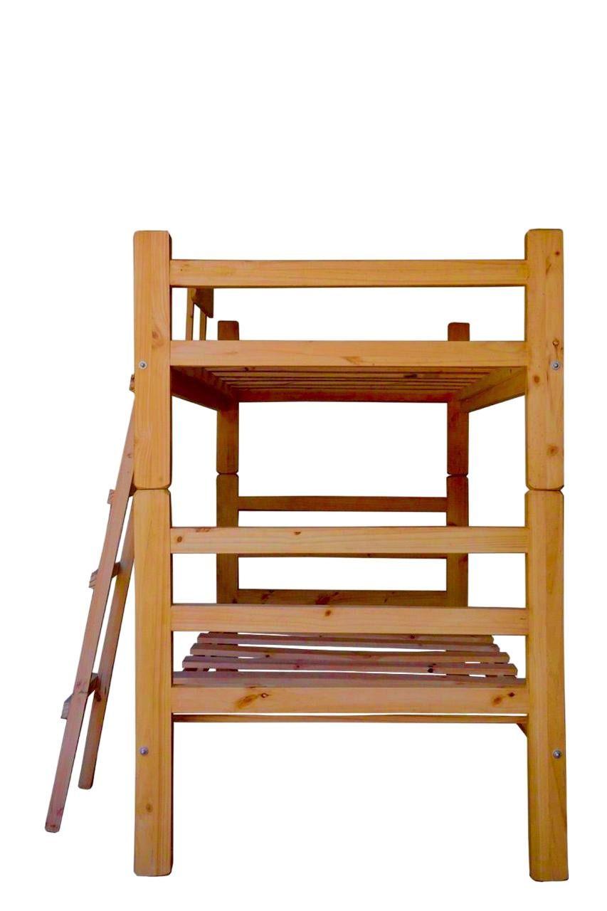 Camarote Madera Reiner 1.0 plazas Desmontable Natural-2