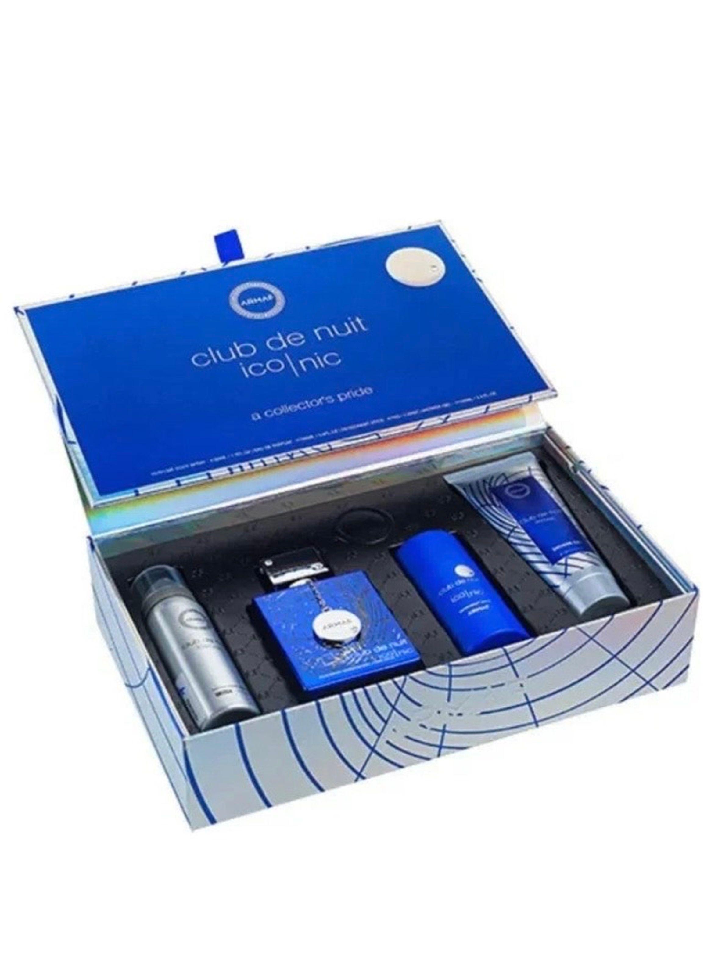 ARMAF CLUB DE NUIT ICONIC BLUE SET COLLECTORS PRIDE 4 PCS-0
