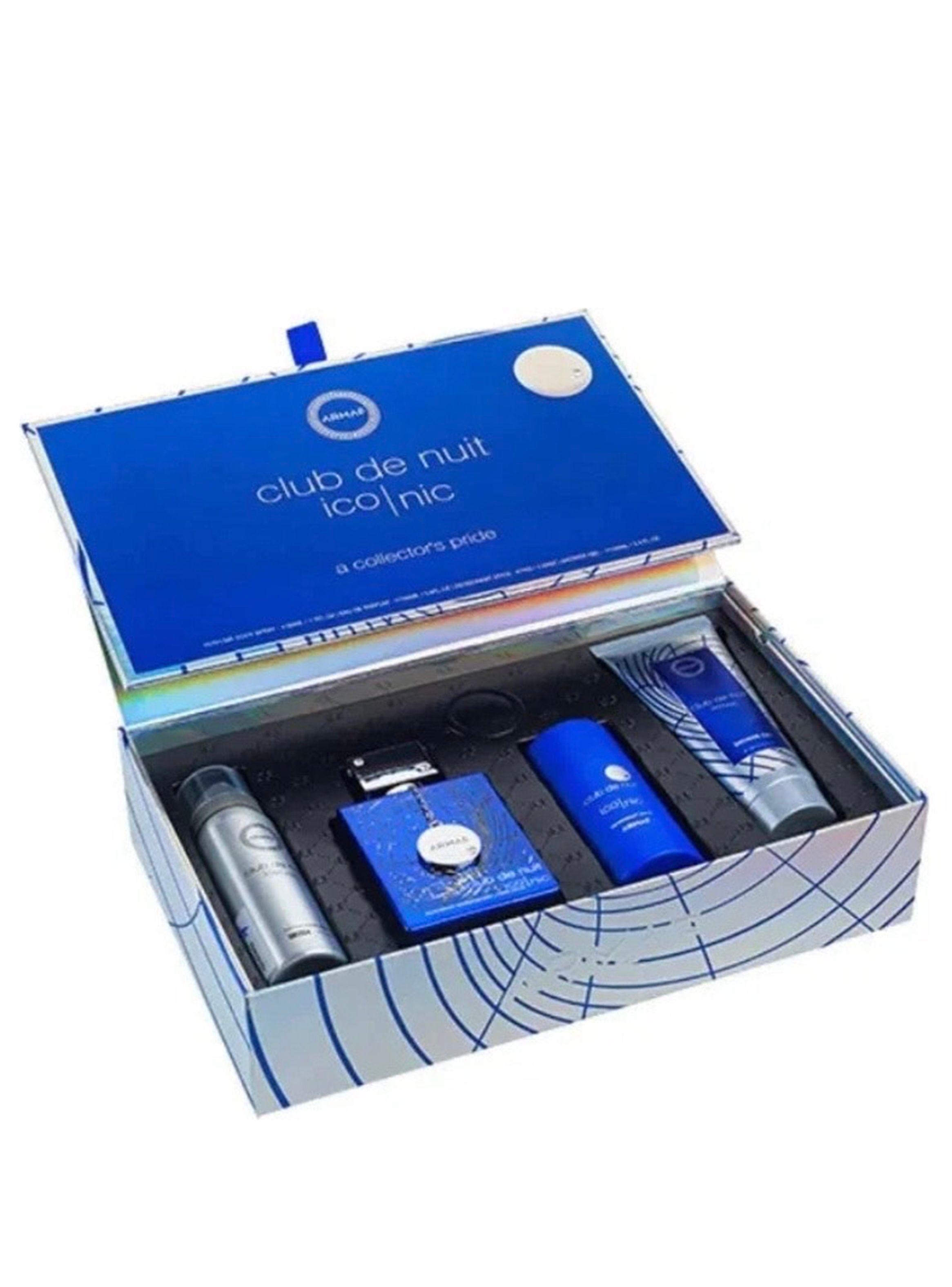 ARMAF CLUB DE NUIT ICONIC BLUE SET COLLECTORS PRIDE 4 PCS-1