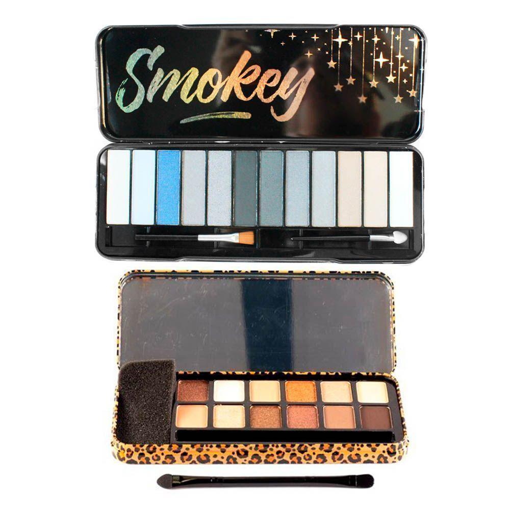 Paletas de sombras maquillaje larga duración y pigmentación-0