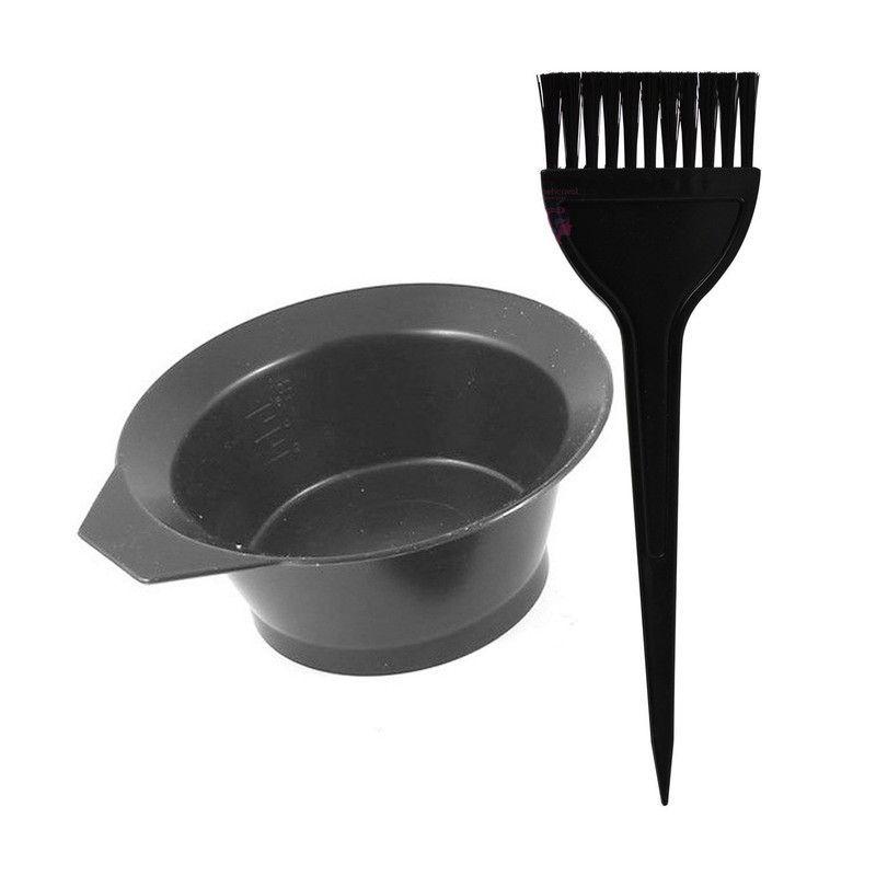 Kit Pocillo + Brocha para coloración Peluquería-0