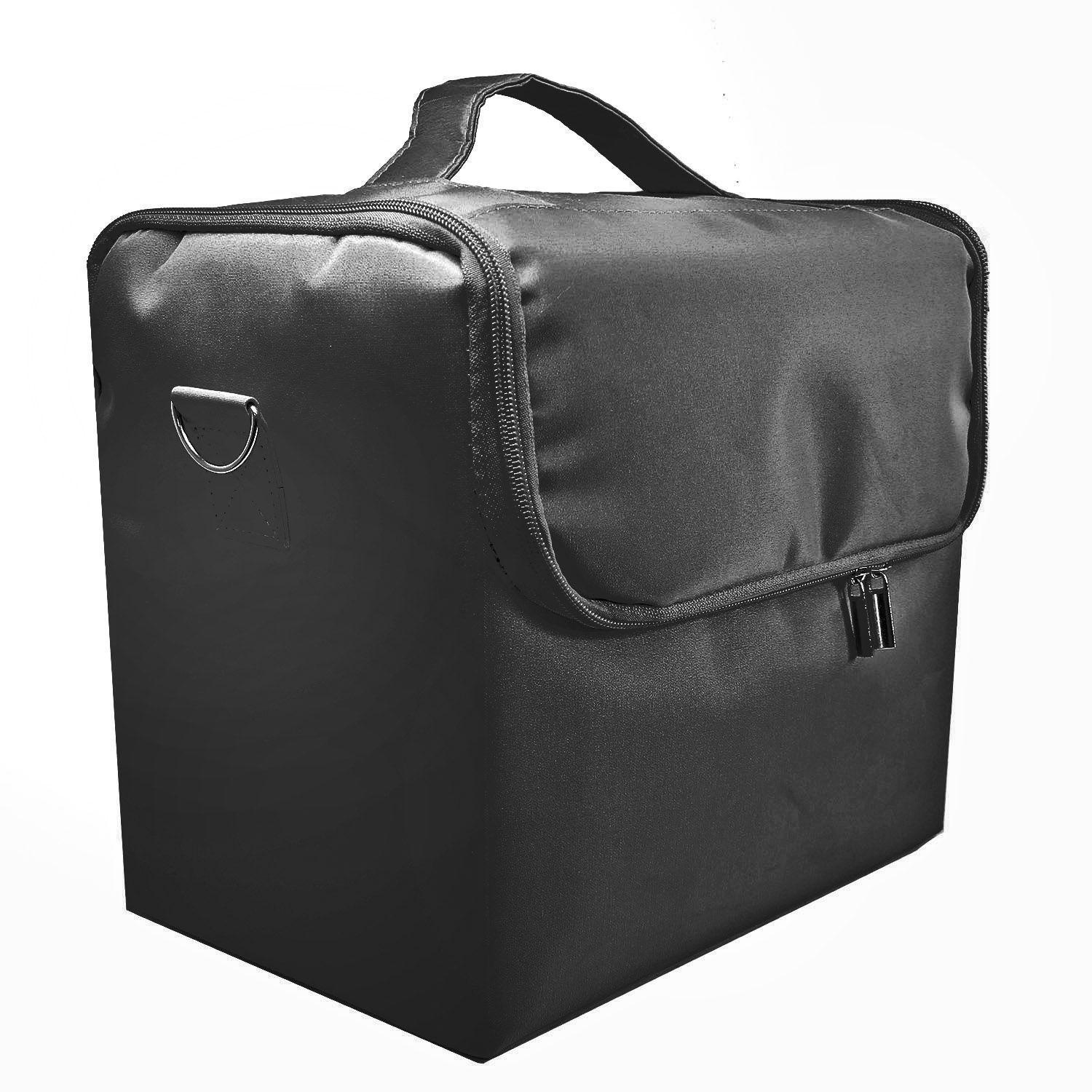 Maleta maquillaje de mano manicure Negro CVL-0