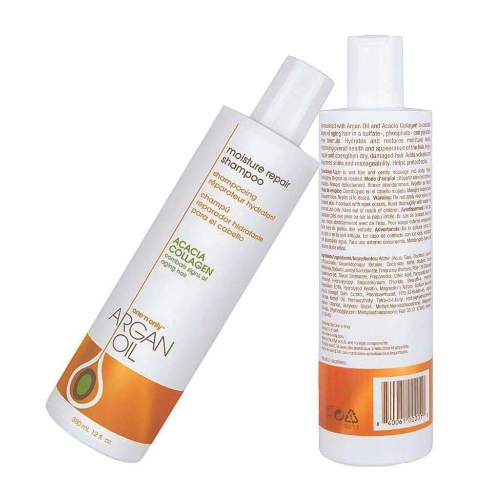 Shampoo One´n only argán reparación e hidratación 350ml-3