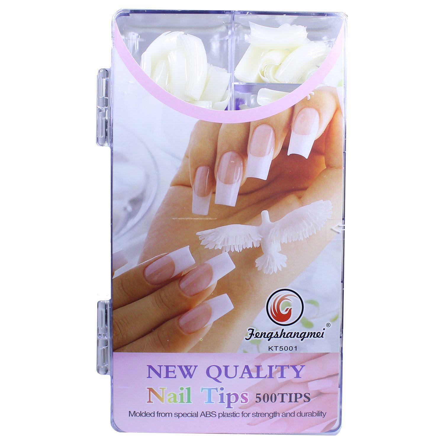 Tips para uñas acrílicas o gel 500 unidades-0