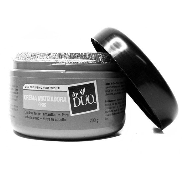 Crema matizadora gris black pelo canoso o rubios Dúo CVL-0