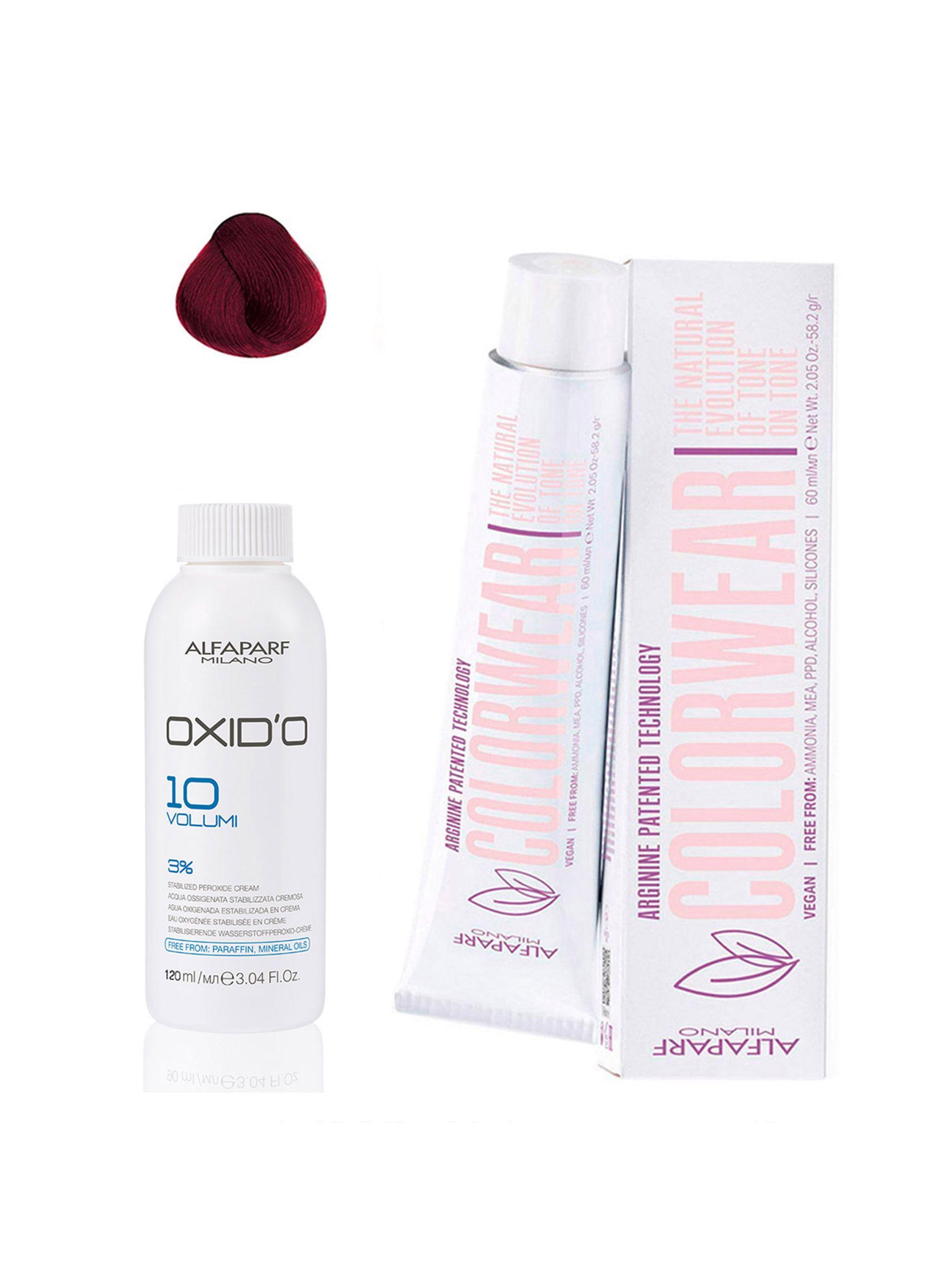 Alfaparf Tintura Vegana Color Wear #5.66I + 1 agua-0
