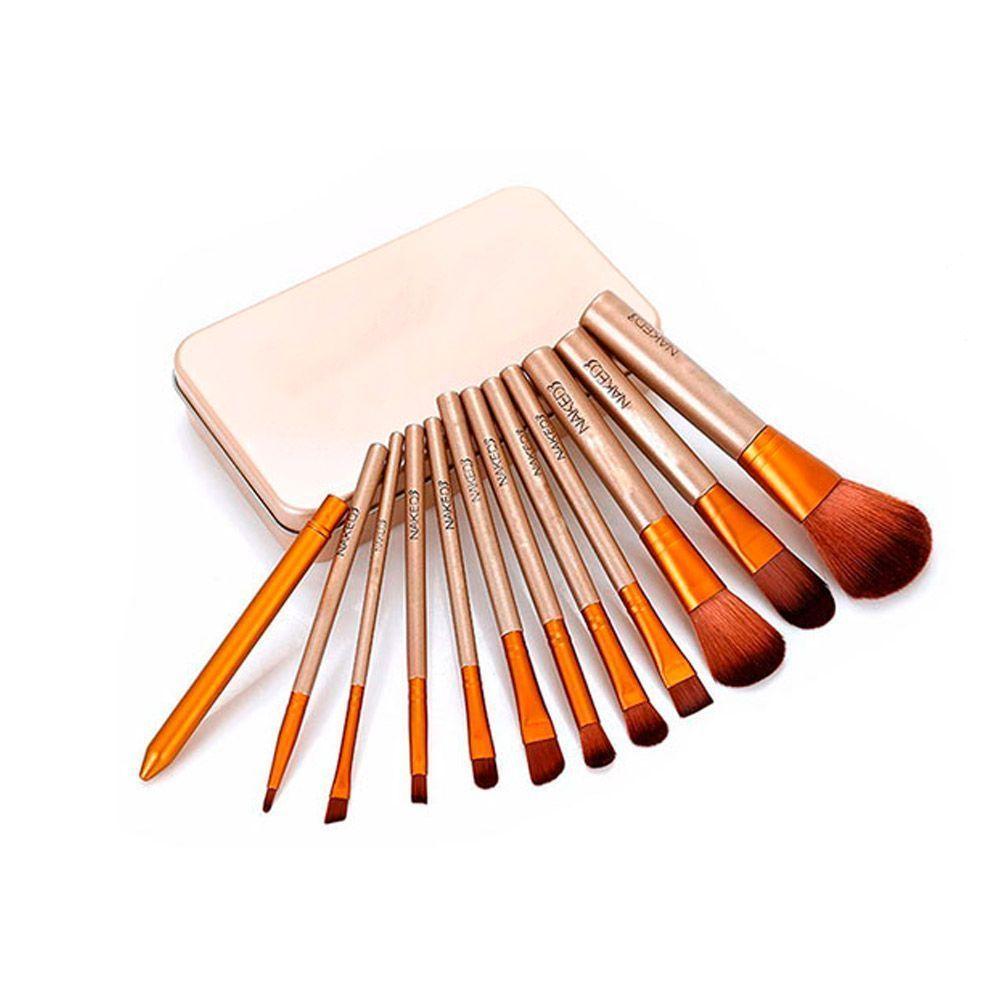 Kit paleta de maquillaje Contorno + Correctores + Set de 12 brochas-2