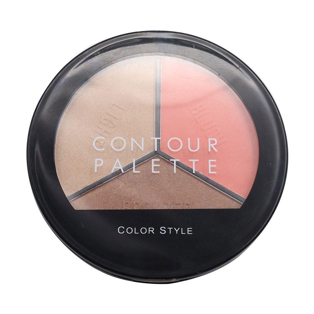 Paleta de contorno facial 3 colores Color Style Rosa-1