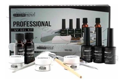 Kit Uñas Gel Uv Cherimoya Profesional-0