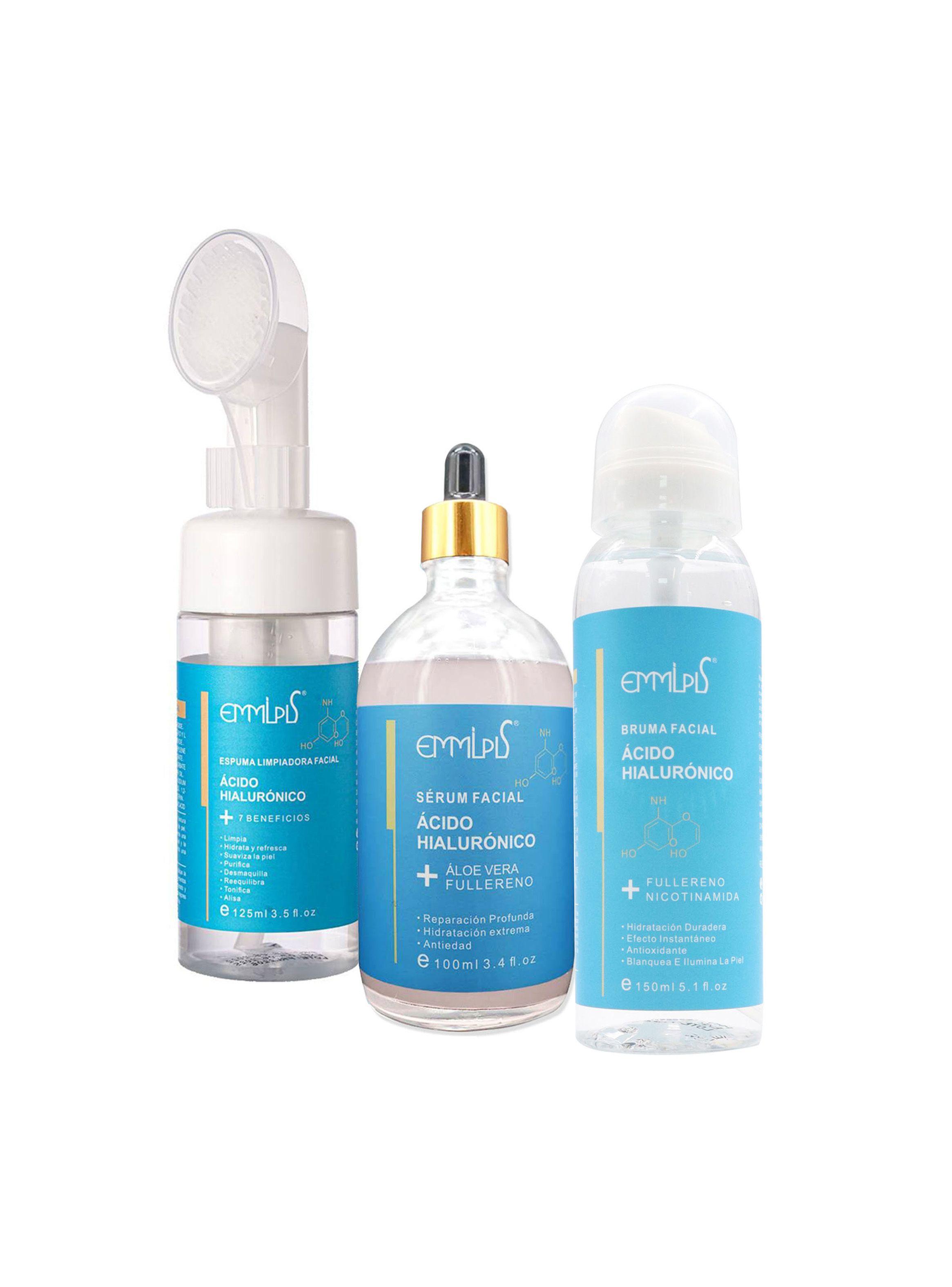 Serum facial + espuma limpieza bruma hidratante-0