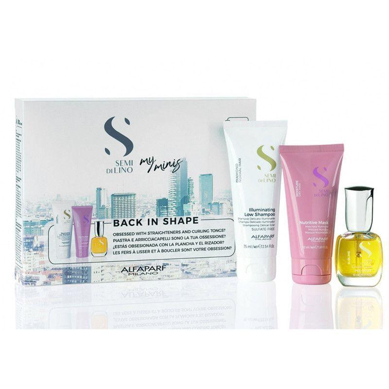 Kit Alfaparf Shampoo + Crema + Cristales-0