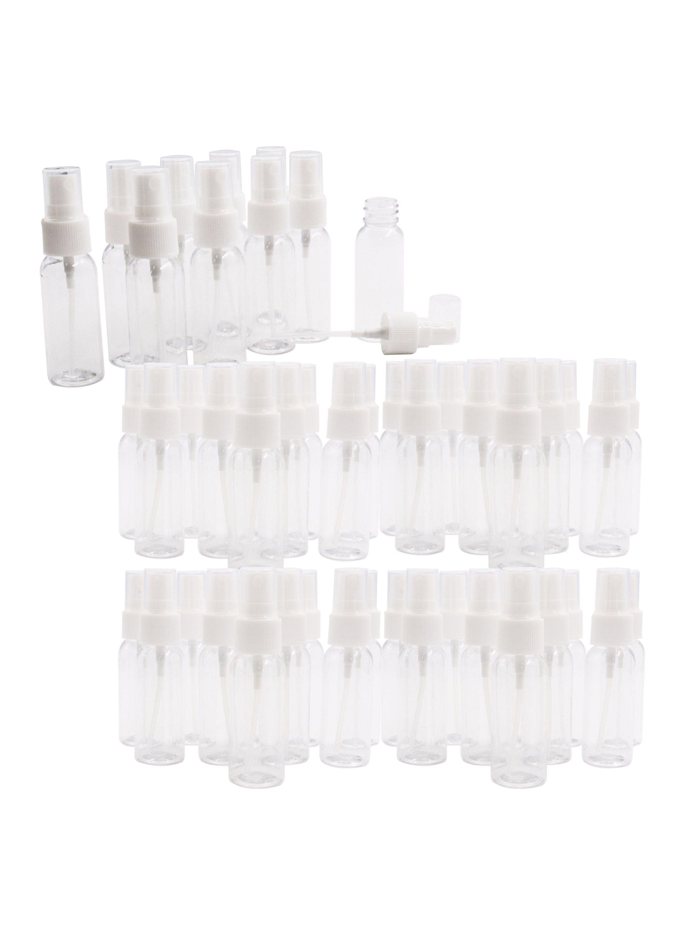 50 frascos atomizador spray plasticos 30ml reutilizable-0