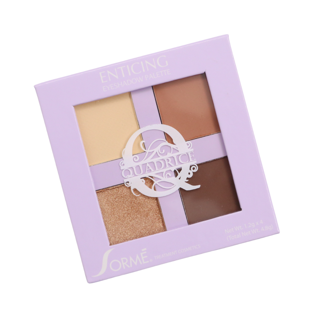 Paleta de sombras cejas Sormé 4 colores beige USA-2