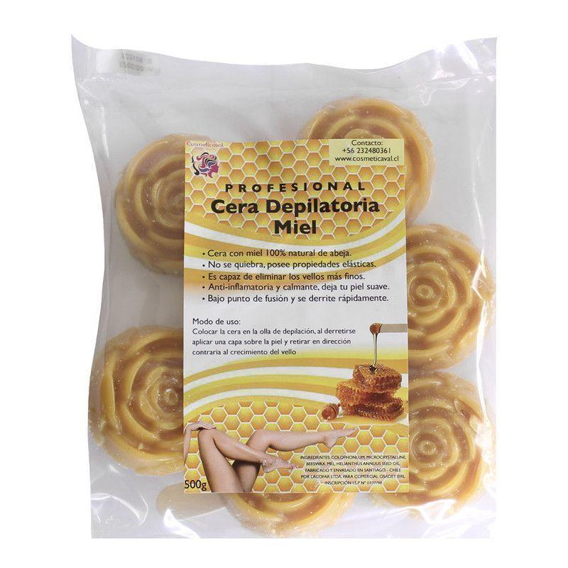 Cera Depilatoria Miel Natural Depilación-0