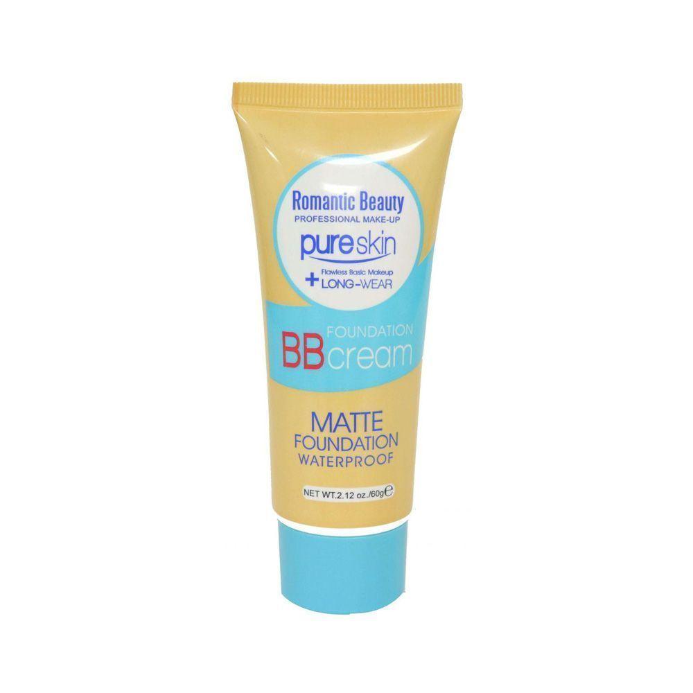 Base BB cream waterproof 02 matte Romantic Skin bronceado CVL-0