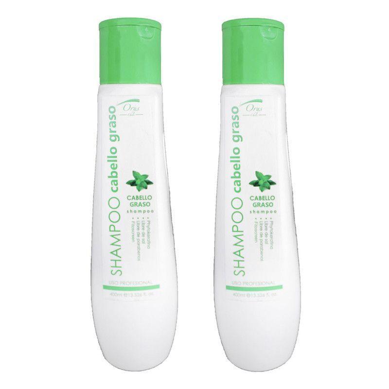 2 Shampoo Cabello Graso Anti Caspa Orus-0