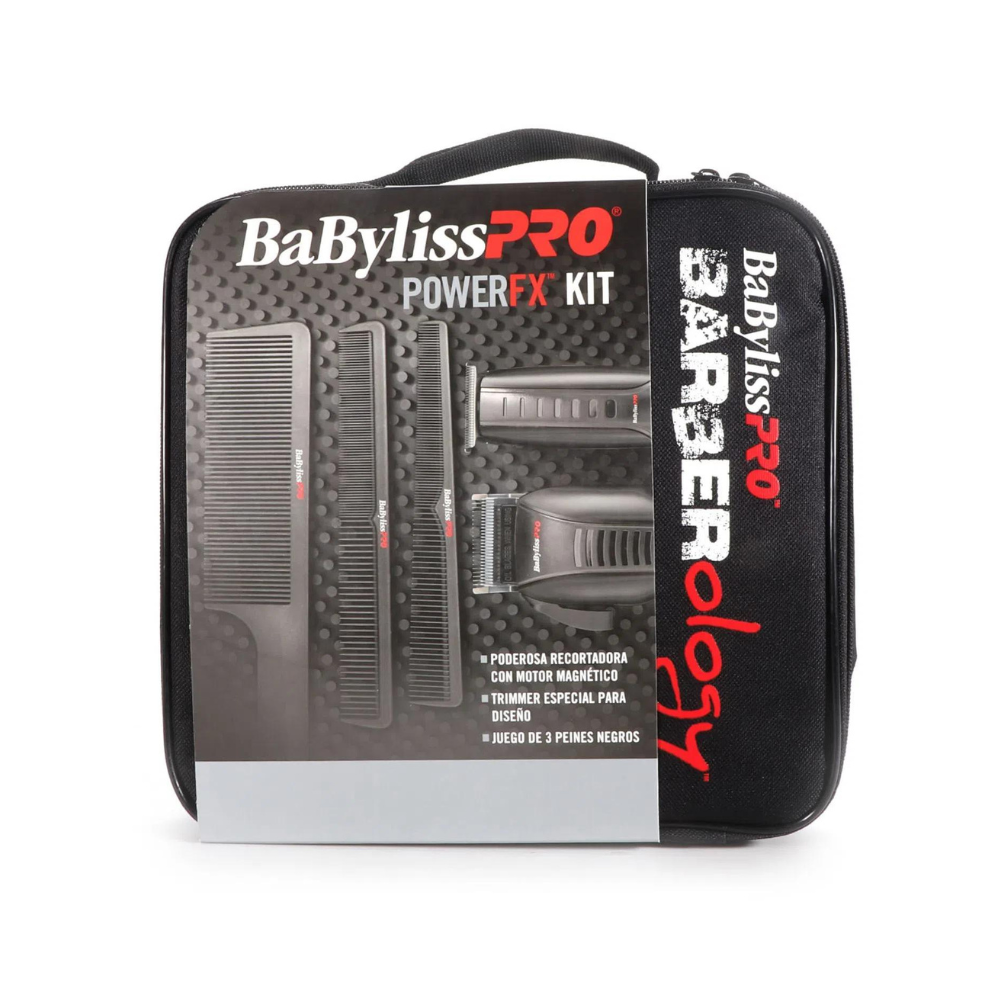 Kit corta pelo desvelladora peinetas Babyliss barbero-1