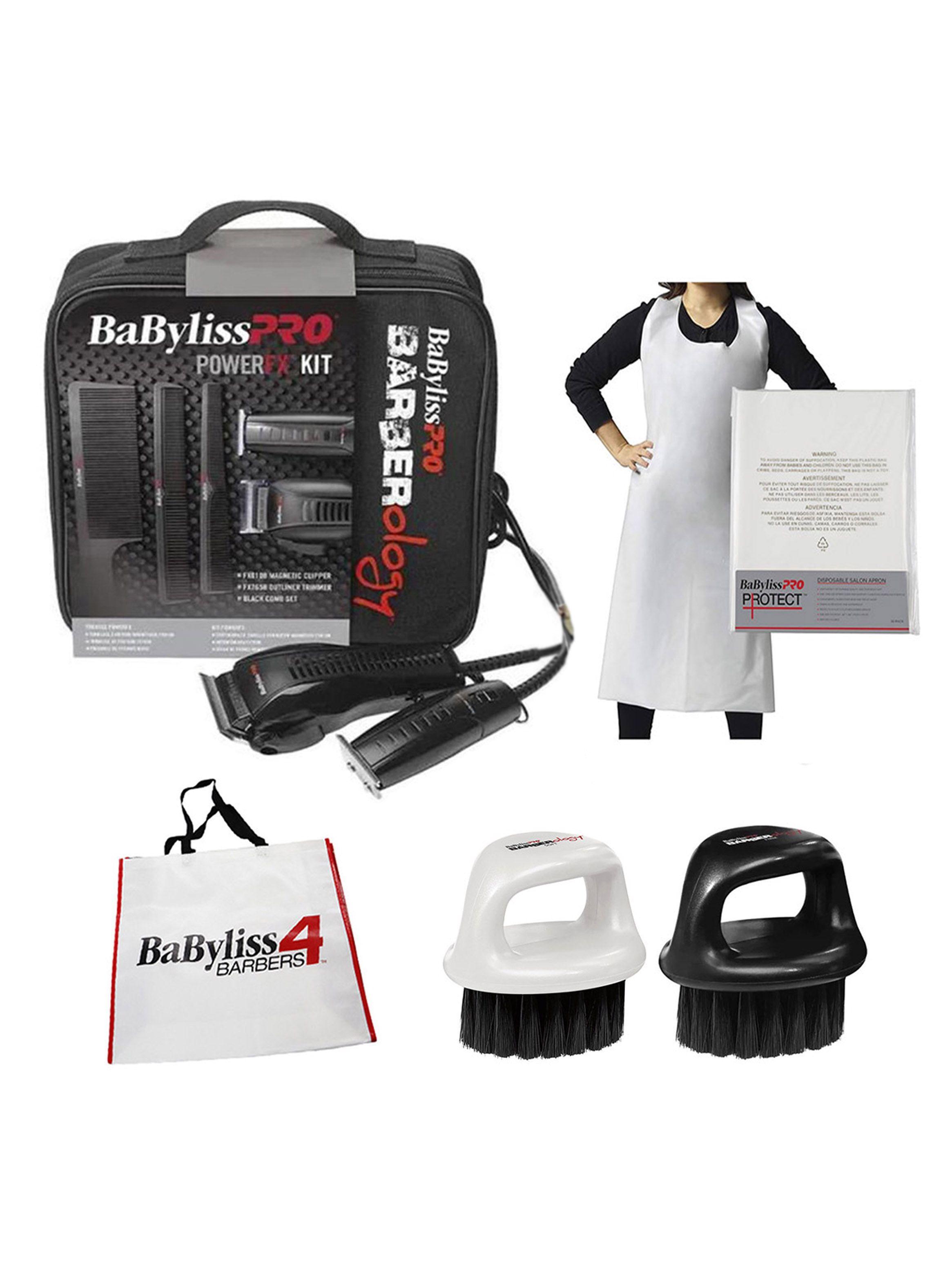 Kit corta pelo desvelladora peinetas Babyliss barbero-0