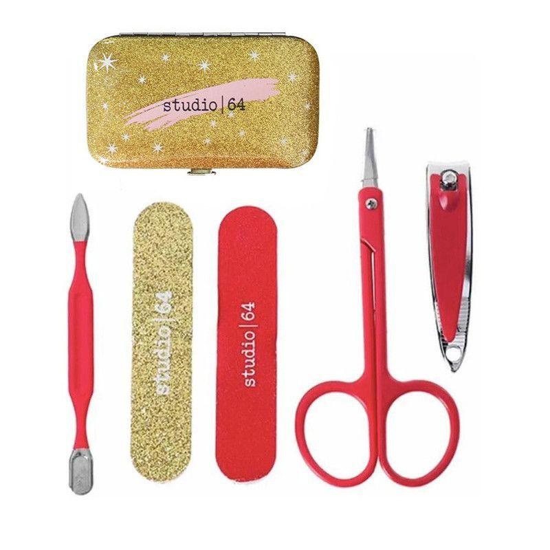 Set de herramientas manicure + tratamiento esmalte calcio -1