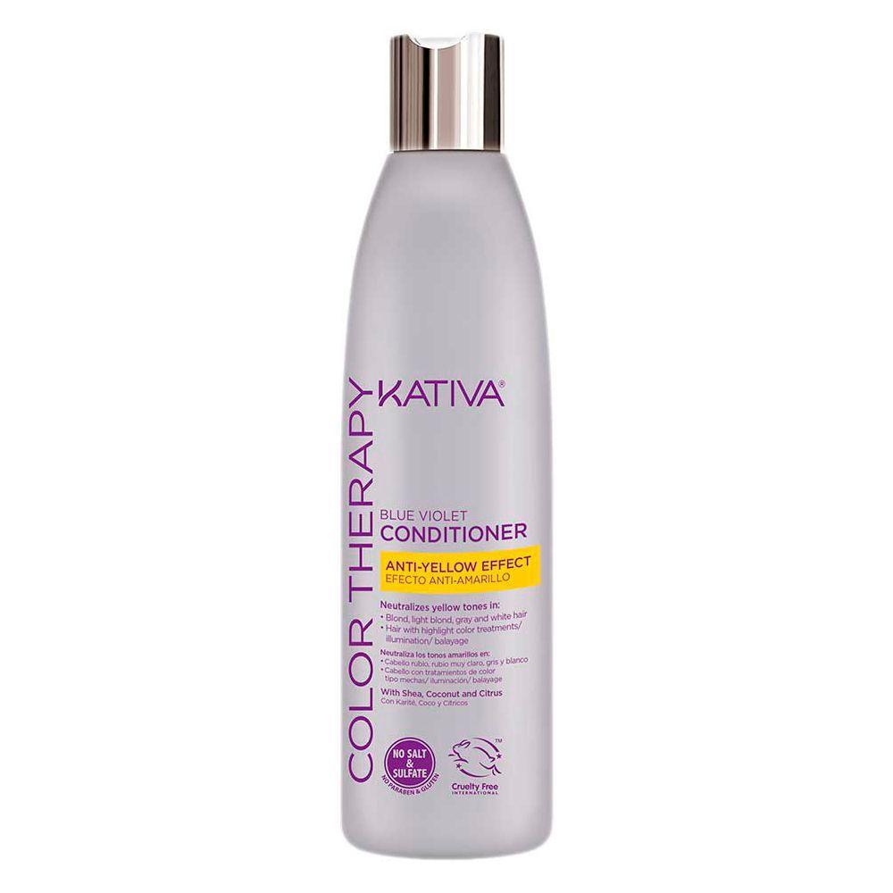 Shampoo matizador + acond balayage anti amarillo Kativa CVL-2