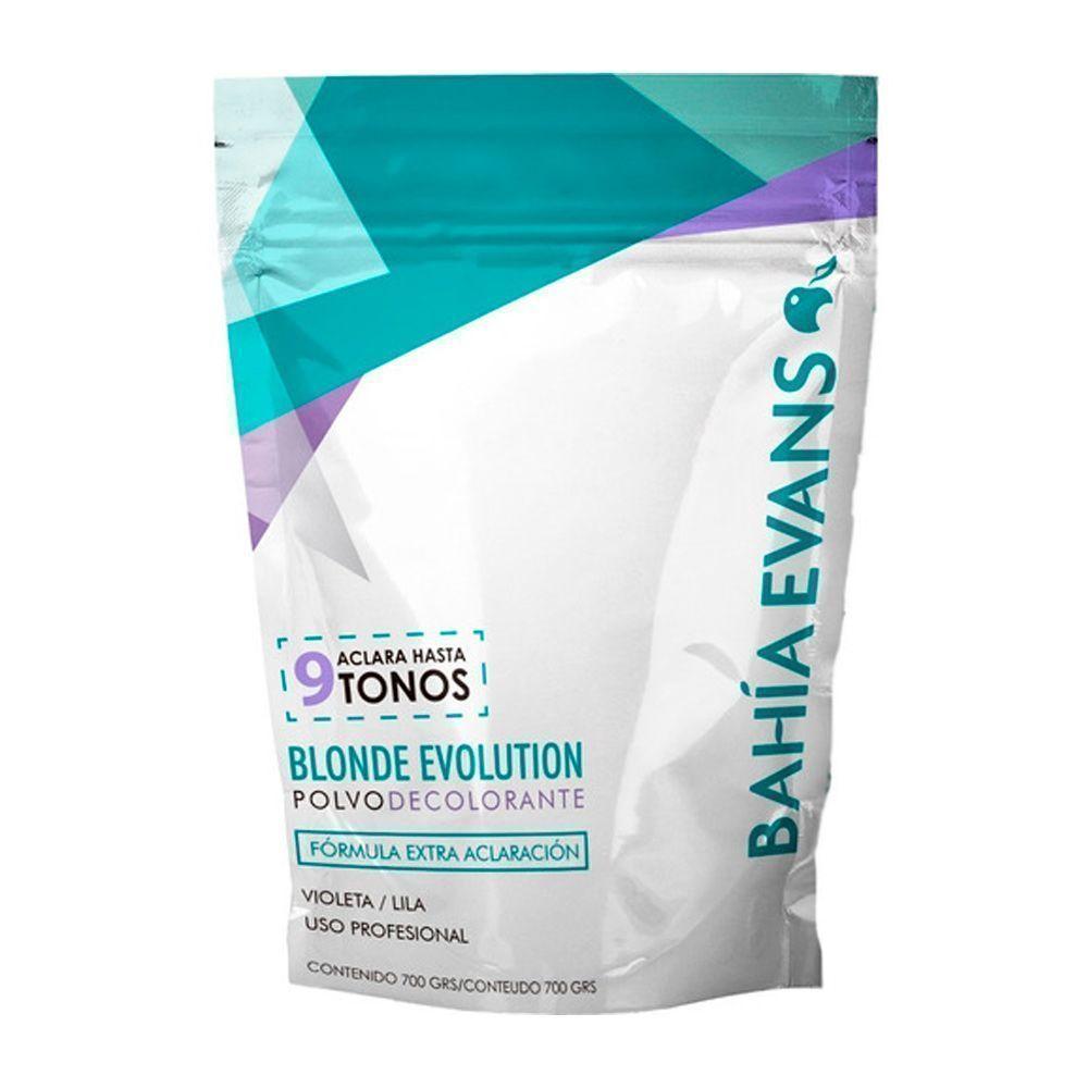 Polvo decolorante aclara 9 tonos profesional Evans 700g CVL-0
