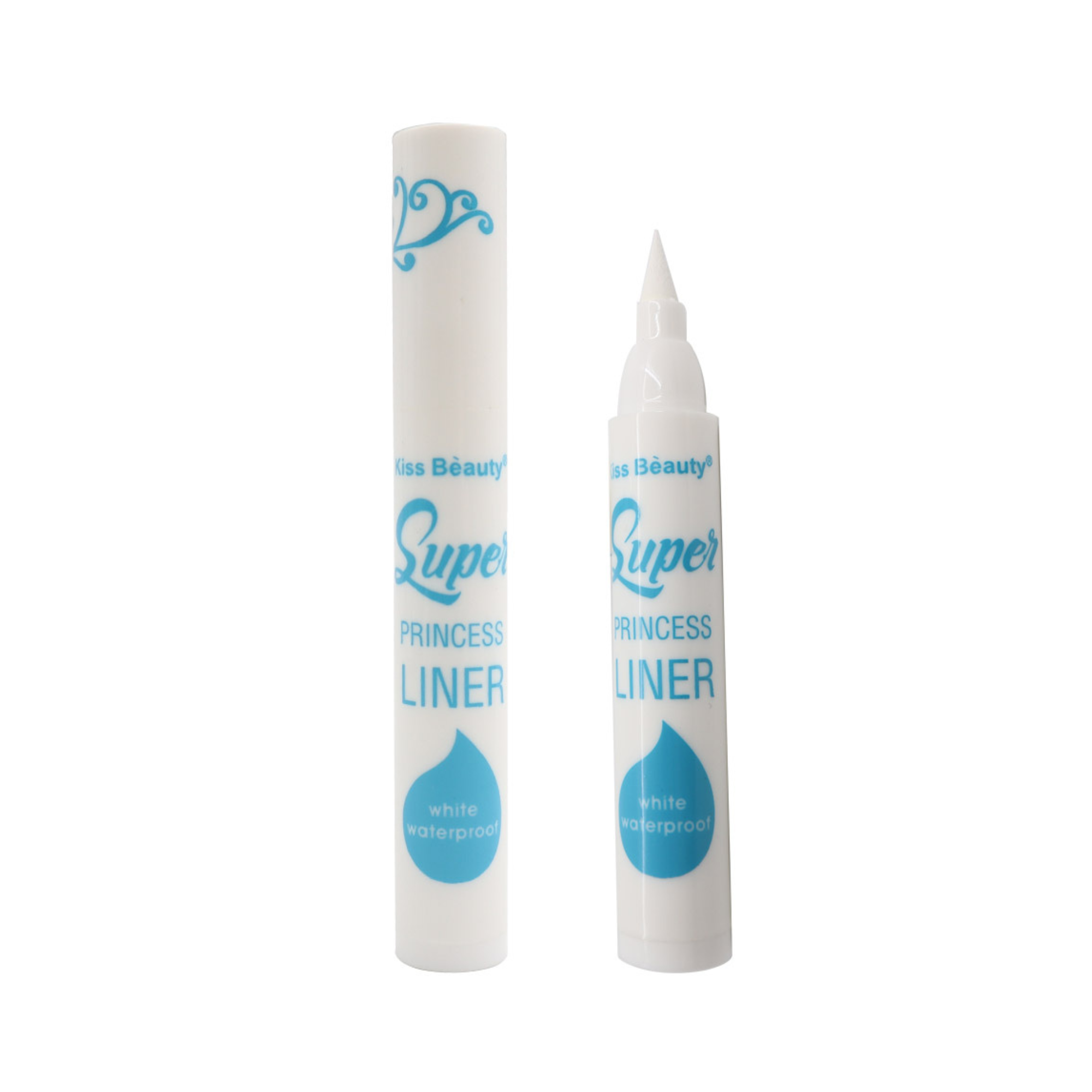 Mascara pestañas XXL + delineador + brochas sombras y bolso-5