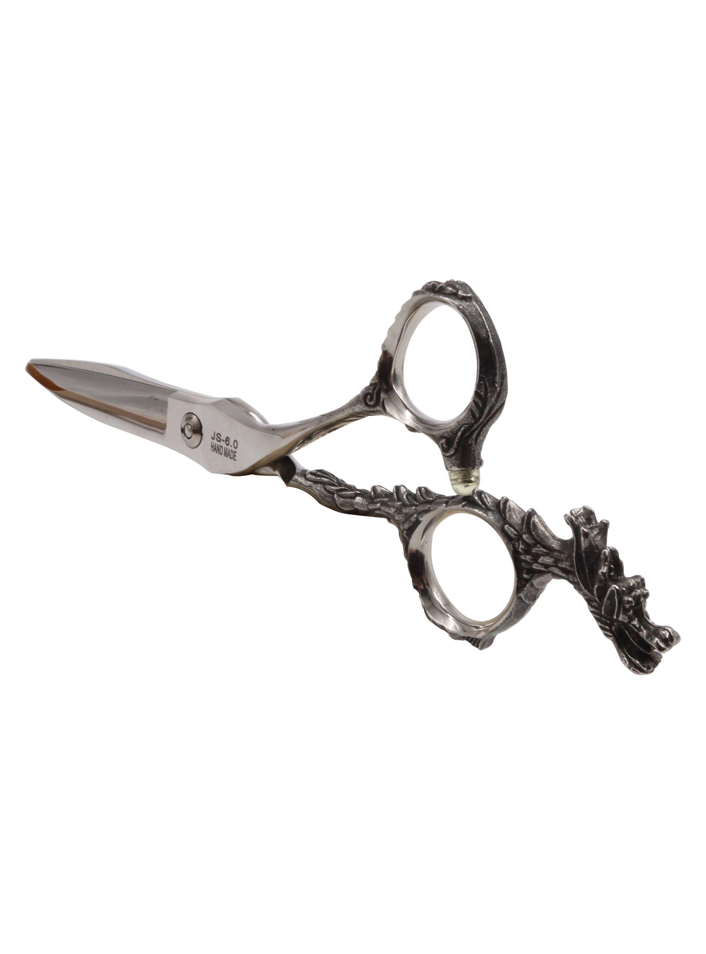 Tijera Filo navaja peluquería barbería dragón 6"-1