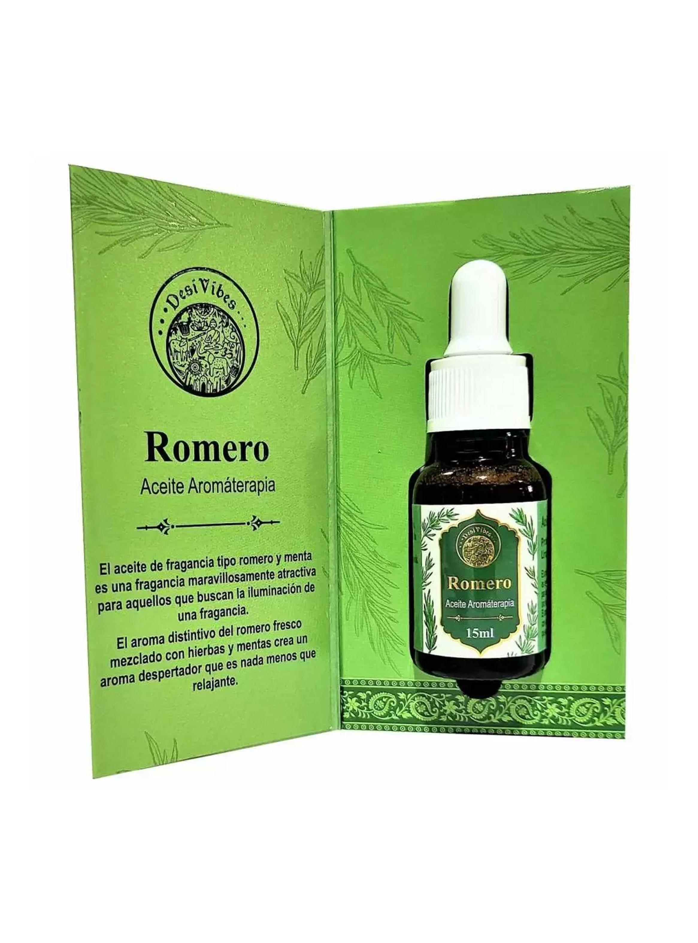 Aromaterapia Romero proteccion paz limpieza Desi Vibes 15ml-2