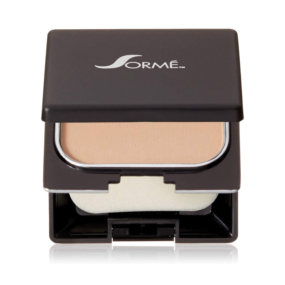 Polvo compacto Sormé base uso húmedo o seco Rosa USA-0