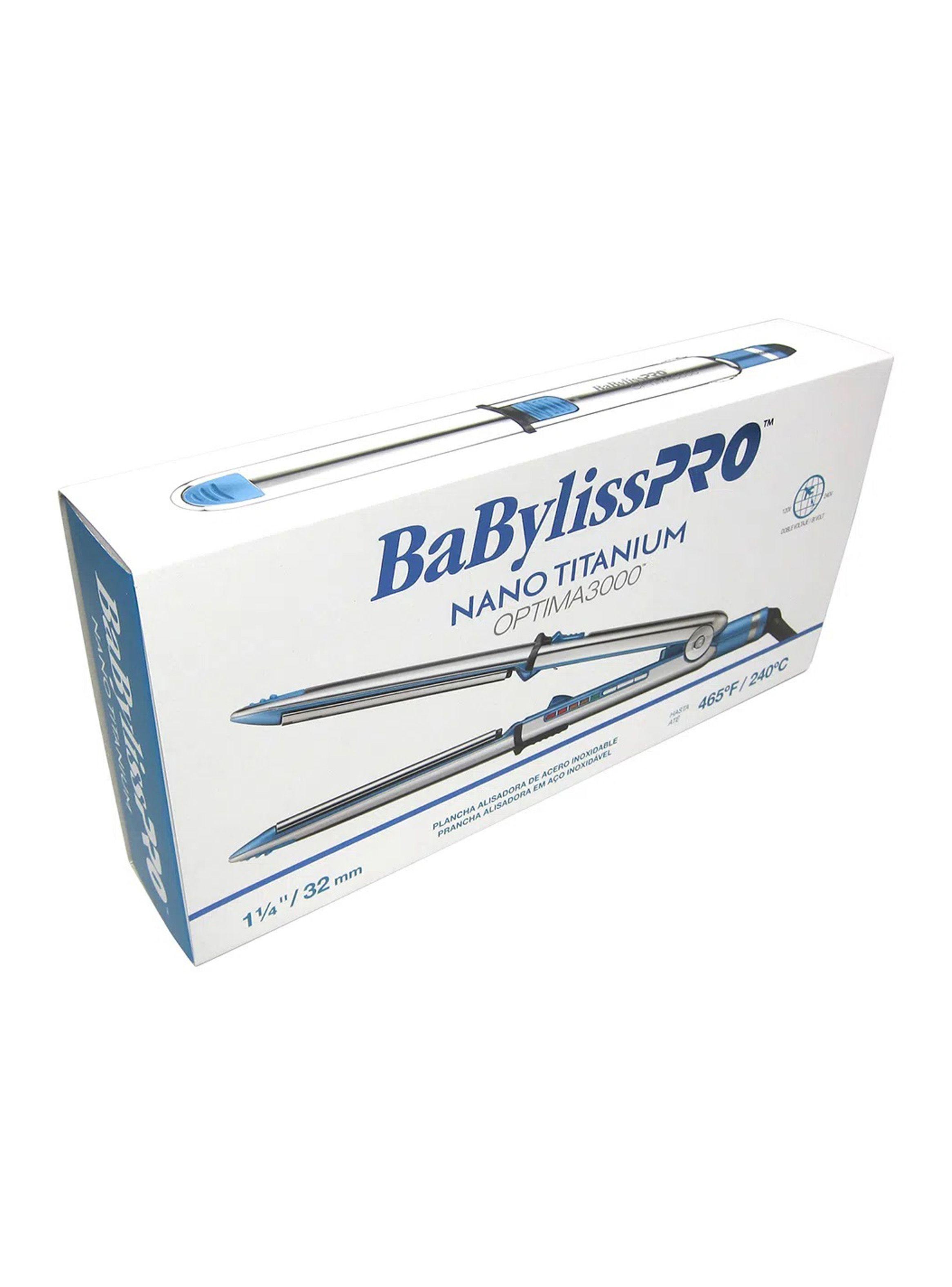 Plancha Babyliss Titanium 475 F Optima 3000 Cristal Alfaparf-3